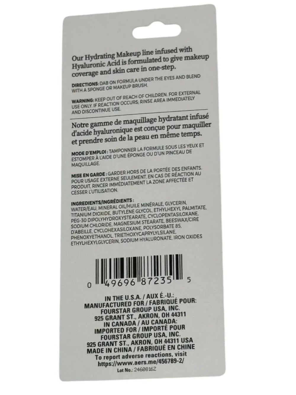 b.pure Under Eye Concealer Tan Beige Hyaluronic New